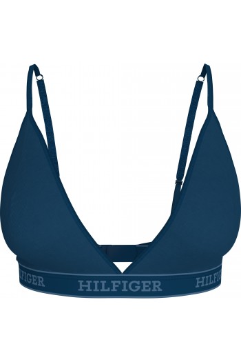 Tommy Hilfiger UW0UW05537-C3J, Γυναικείο Σουτιέν Τριγωνάκι με αφαιρούμενη ενίσχυση, DEEP INDIGO